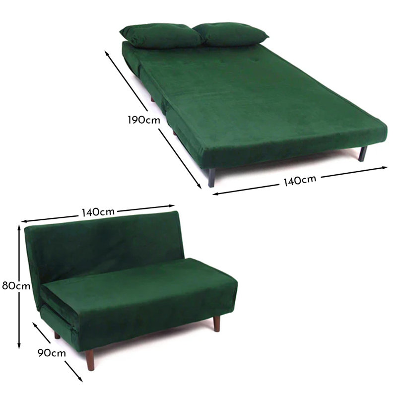 Etta Avenue Trahan Small Double Sofa Bed | Wayfair.co.uk